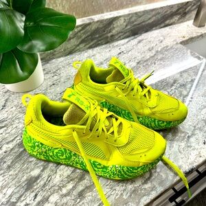 Size 10 - PUMA Rick and Morty x RS-X Yellow